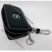 Шкіряний чохол для ключів Lexus, ключниця з логотипом авто Лексус